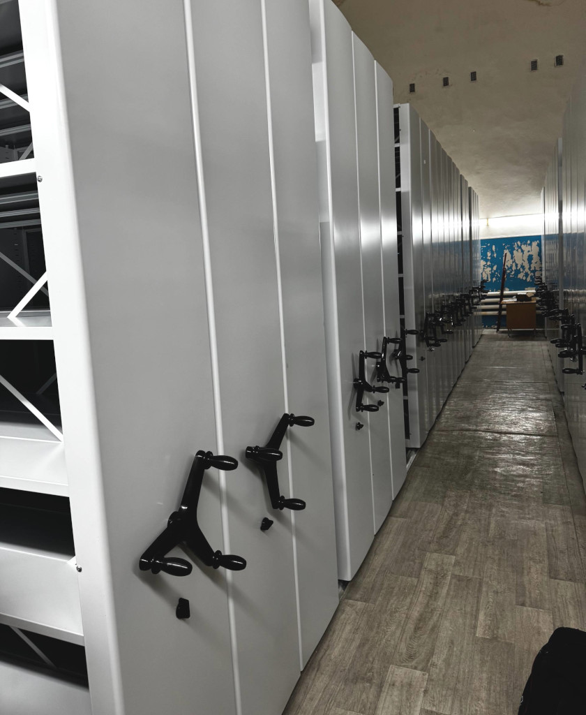 стеллажи для архива медицинских документов